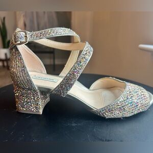 Alex Marie Size 6 Colorful Sparkle Heel